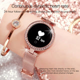 Elegant Rhinestone Smartwatch