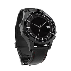 Stylish Leather Band Smart Watch - Android OS