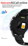 Stylish Leather Band Smart Watch - Android OS