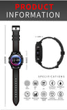 Stylish Leather Band Smart Watch - Android OS