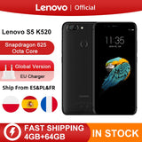 Lenovo S5 K520 - 5.7" Octacore Dual Rear Cameras