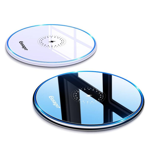 Desktop 10W Qi Wireless Fast Charger For iPhone/Android Phones