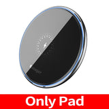 Desktop 10W Qi Wireless Fast Charger For iPhone/Android Phones